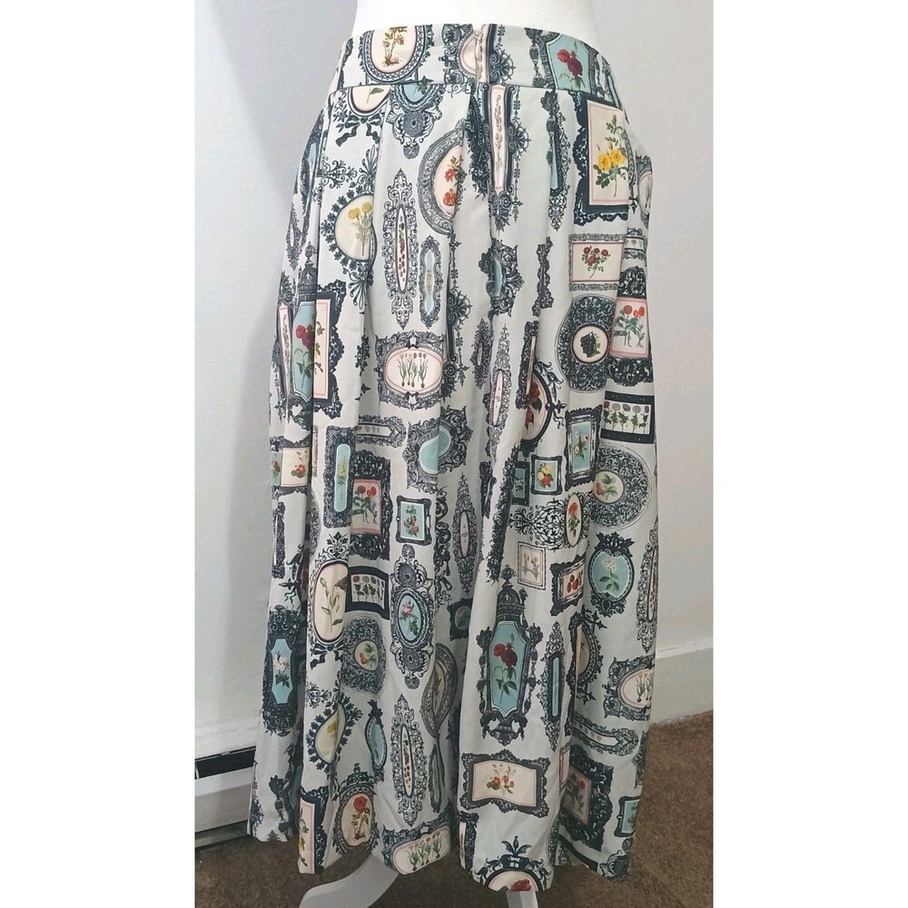 Pankaj Nidhi Anthropologie Framework Midi Skirt Sz Extra Large Xl